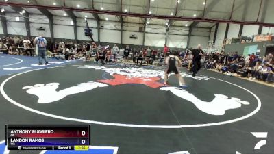 144 lbs Cons. Round 2 - Anthony Ruggiero, OR vs Landon Ramos, WA