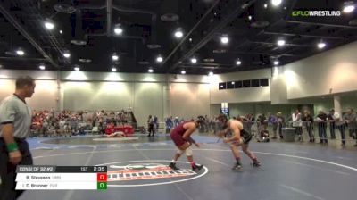 197 lbs Consi of 32 #2 - Bobby Steveson, Minnesota vs Christian Brunner, Purdue