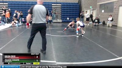 71 lbs 1st Place Match - Mason Choate, Idaho Gold vs Devin Frye, Eastern Oregon Elite