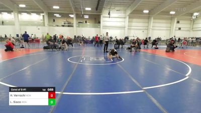 81 lbs Consi Of 8 #1 - Henry Verrochi, New England Gold WC vs Lucas Sisco, Iron Faith WC