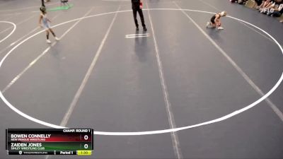 Champ. Round 1 - Bowen Connelly, New Prague Wrestling vs Zaiden Jones, Simley Wrestling Club