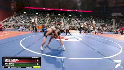 4A-152 lbs Semifinal - Jais Rose, Thunder Basin vs Beau Russell, Natrona County