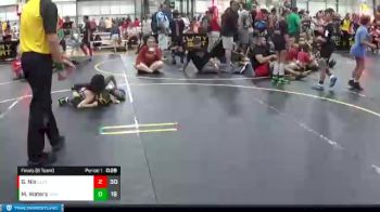 60 lbs Finals (8 Team) - Mitchell Waters, Untouchables White vs Geovanni Nix, American Gladiators-Red