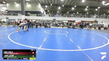 105 lbs 1st Place Match - Jake Lauby, NOVA Wrestling Club vs Ben Viola, Samurai Wrestling Club