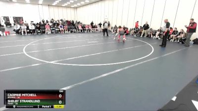 190 lbs Round 2 (4 Team) - Caoimhe Mitchell, Batavia vs Shelby Strandlund, Mora