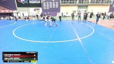 190 lbs Cons. Round 3 - Matthew Cooley, California vs Benjamin Green, Team Nazar Training Center