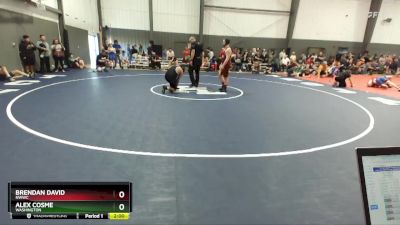 190 lbs Quarterfinal - Alex Cosme, Washington vs Brendan David, NWWC