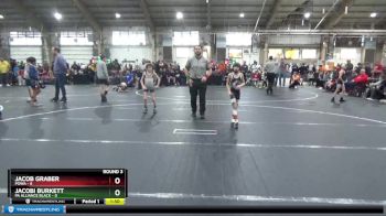 52 lbs Round 3 (6 Team) - Jacob Graber, POWA vs Jacobi Burkett, PA Alliance Black