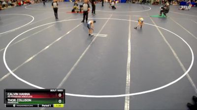 Champ. Round 1 - Calvin Hanna, No Nonsense Wrestling vs Thor Collison, Minnesota