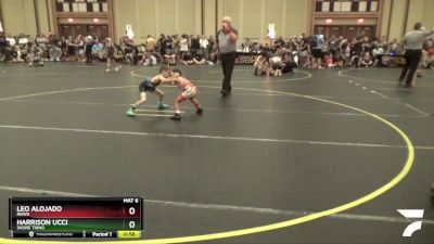 44 lbs Semifinal - Leo Alojado, RNWS vs Harrison Ucci, Shore Thing