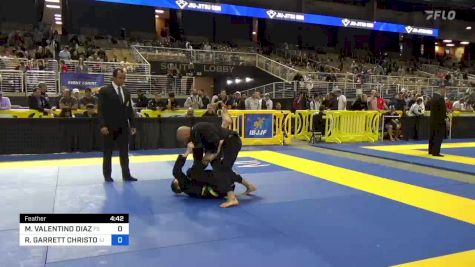 MICHAEL VALENTINO DIAZ vs RYAN GARRETT CHRISTOPHER 2024 Pan Jiu Jitsu IBJJF Championship