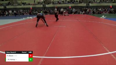 140 lbs Cons. Round 2 - Nolan Kemp, Team Nazar vs Peyton Olson, Holmen Viking Wrestling Club