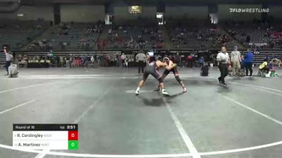 157 lbs Round Of 16 - Riggen Cordingley, Western Wyoming vs Alfonso Martinez, North Idaho