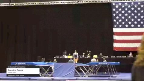 Caroline Evans - Individual Trampoline, Silver Stars - 2021 USA Gymnastics Championships