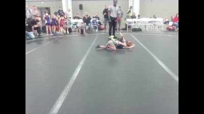 40 lbs Round 2 (3 Team) - Harper Brill, 84 Athletes vs Page Prillaman, Smithfield Youth Wrestling