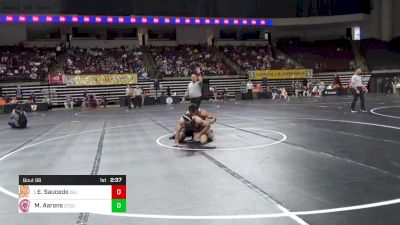 174 lbs Round Of 64 - Emiliano Saucedo, Iowa State WC vs Mitchell Aarons, Springfield Tech CC