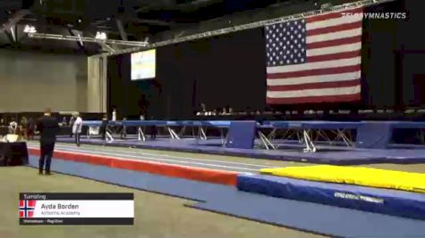 Ayda Borden - Tumbling, Airborne Academy - 2021 USA Gymnastics Championships