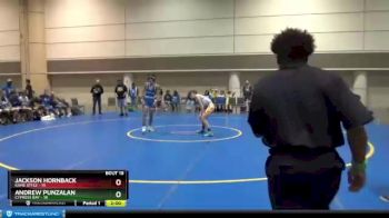 109 lbs 2nd Wrestleback (16 Team) - Jackson Hornback, Kame Style vs Andrew Punzalan, Cypress Bay