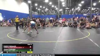 130 lbs Round 3 (6 Team) - Evan Pommier, Untouchables Purple vs Chevy Rosales, Combative Sports Athletic Center