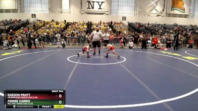 50 lbs Semifinal - Pierre Harris, Pal-Mac Wrestling Club vs Kaeson Pratt, Journeymen Wrestling Club