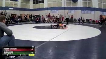 85 lbs Round 2 (4 Team) - Alden Walker, Mater Dei vs Cam Kissel, East Central