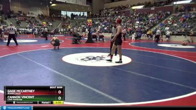 5A 144 lbs Semifinal - Cannon Vincent, Lake Hamilton vs Gage Mccartney, Russellville