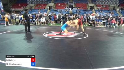 182 lbs Rnd Of 128 - Silas Dailey, Wisconsin vs Marco Christiansen, Minnesota