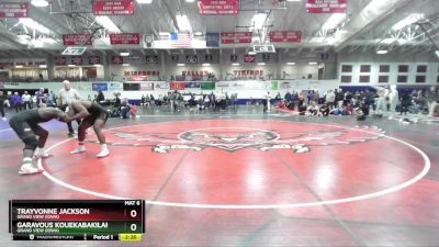 197 lbs Semifinal - Garavous Kouekabakilaho, Grand View (Iowa) vs Trayvonne Jackson, Grand View (Iowa)