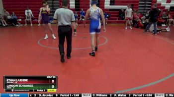 152 lbs Placement (12 Team) - Ethan Lassere, Daphne vs Landon Schwarze, Arab