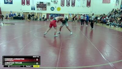 285 lbs Cons. Round 2 - Connor Livingston, Shippensburg vs Christian Taylor, Mercyhurst