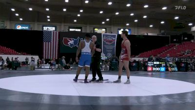 87 kg Rnd Of 16 - Hunter Gonzalez, California vs Austin Craig, All Navy Wrestling