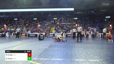 60 lbs Quarterfinal - Maya Engle, Upper Perkiomen vs Beylau Konte, Norristown