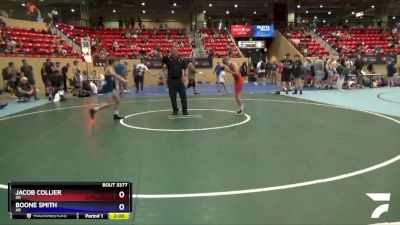 97 lbs Cons. Round 2 - Jacob Collier, OK vs Boone Smith, AR