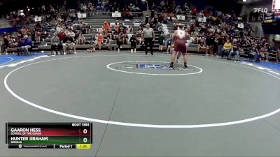 168-175 lbs Semifinal - Gaaron Hess, School Of The Osage vs Hunter Graham, Sedalia