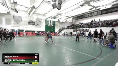 135 lbs Cons. Round 4 - Ariadne Mata, Western vs Kailynn Santa Maria, Santa Fe