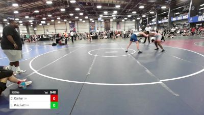 182 lbs Consi Of 16 #1 - Cameron Carter, OH vs Leonardo Prichett, PA