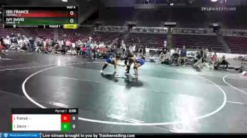 W-138 lbs Semis & 3rd Wb (16 Team) - Ivy Davis, Kansas vs Isis France, Arizona