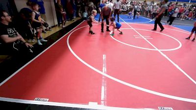 66 lbs Semifinal - Oak Wright, Dark Cloud Wrestling Club vs Kayson Dougherty, Sperry Wrestling Club