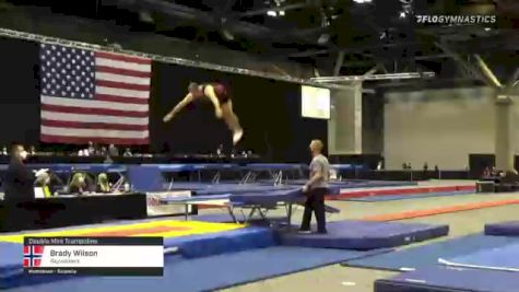 Brady Wilson - Double Mini Trampoline, Skywalkers - 2021 USA Gymnastics Championships