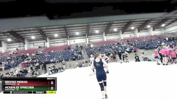 140 lbs Round 2 (6 Team) - Brooke Misrasi, Utah Black vs Mckenlee Sprecher, Gold Rush