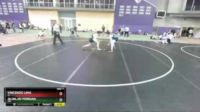 195 lbs Cons. Round 2 - Vincenzo Lima, IA vs Quinlan Morgan, MN