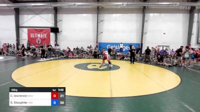 58 kg Quarterfinal - Cambrie Lawrence, Michigan Rev Blue vs Sophia Slaughter, Virginia Blue