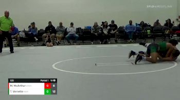 120 lbs Round 2 (4 Team) - Thomas Verrette, Black Mambas vs Maddox McArthur, Arsenal