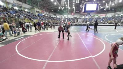 40 lbs Consi Of 8 #2 - Ryker Sand, Alamosa vs Amahri Pelletier, Westy Futures Wolfpack