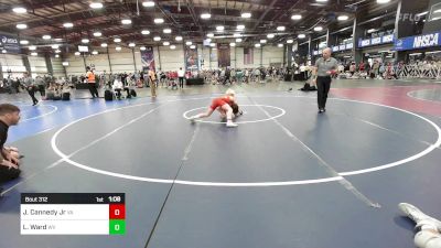 105 lbs Round Of 32 - Jeremy Cannedy Jr, VA vs Lucas Ward, WV