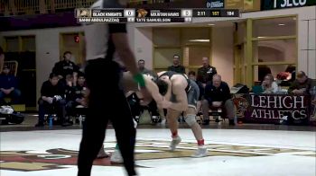 184 lbs - Tate Samuelson, Lehigh vs Sahm Abdulrazzaq, Army