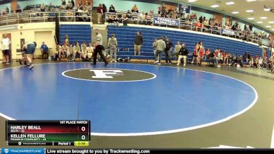 220 lbs Placement (4 Team) - Kellen Fellure, Franklin Community vs Harley Beall, Delta