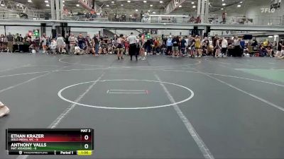 106 lbs Round 1 (8 Team) - Anthony Valls, Mat Assassins vs Ethan Krazer, Gold Medal WC