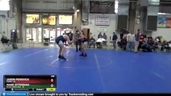 210 lbs Round 5 (6 Team) - Jaxon Penovich, POWA vs Mark Effendian, PA Alliance Red