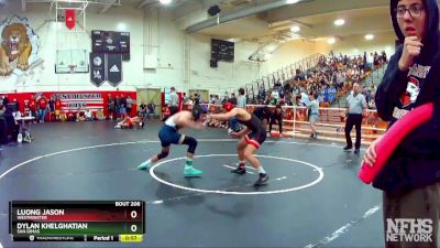 145 lbs Cons. Round 1 - Dylan Khelghatian, San Dimas vs Luong Jason, Westminster